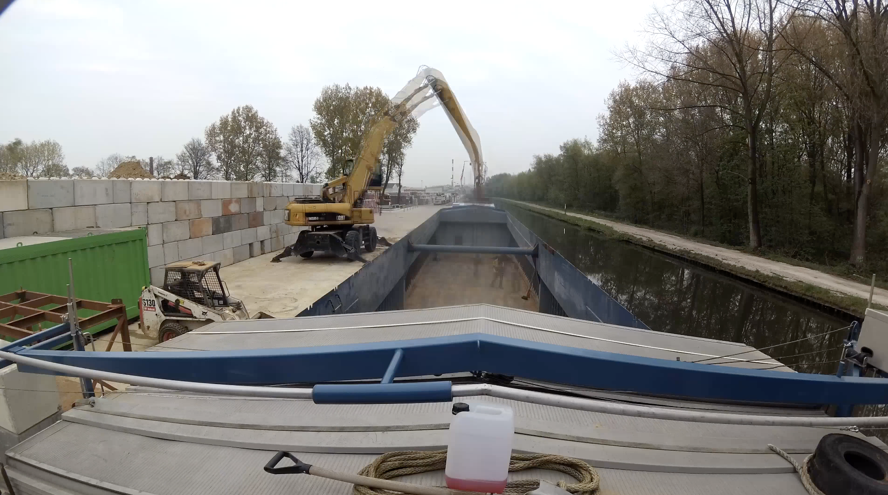 Efficiënt laden van Wienerberger stenen en grondstromen