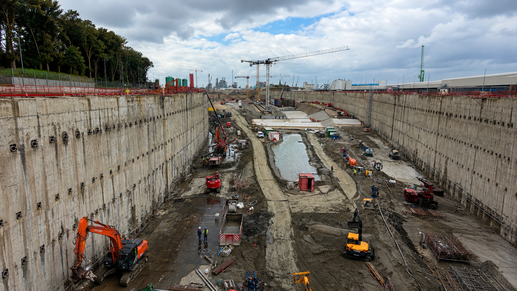Duurzaam grondtransport binnen Project RINK OWK (Oosterweelverbinding)